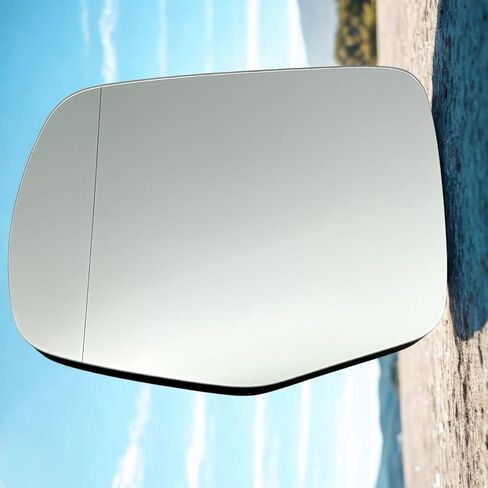 زجاج مرآة الجانب الأيمن للراكب مُسخن بدون تعتيم تلقائي متوافق مع 2019-2023 Honda Passport لـ 2017-2024 Honda Ridgeline لـ 2016-2022 Honda Pilot (الراكب الأيمن مُسخن) in Kuwait