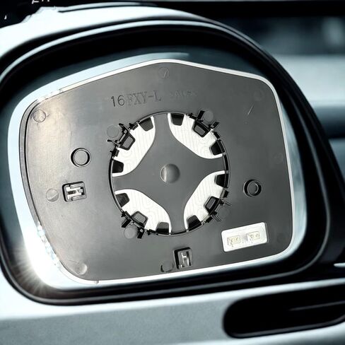 زجاج مرآة الجانب الأيمن للراكب مُسخن بدون تعتيم تلقائي متوافق مع 2019-2023 Honda Passport لـ 2017-2024 Honda Ridgeline لـ 2016-2022 Honda Pilot (الراكب الأيمن مُسخن) in Kuwait