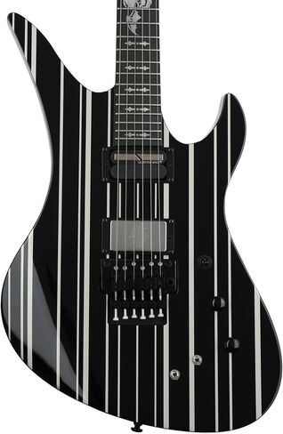 Schecter Synyster Gates Custom-S - Black with Gold Stripes in Kuwait