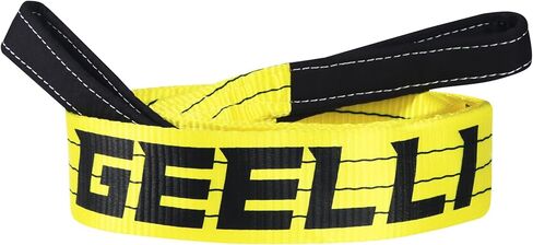 3" x 8ft Tree Saver Strap, 30,000 Pound Capacity Tow Straps Heavy Duty with Loops Recovery Strap for Truck, Winch, Emergency Off-Road in Saudi Arabia