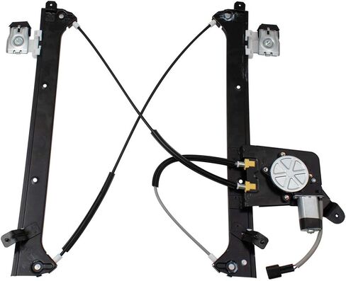 AutoandArt Brock Replacement Driver Rear Power Window Regulator and Lift Motor Assembly Compatible with 2001-2007 Silverado Sierra Pickup Truck 19301981 in Saudi Arabia