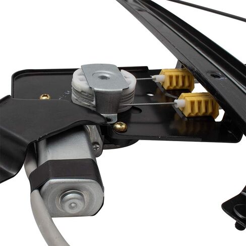 AutoandArt Brock Replacement Driver Rear Power Window Regulator and Lift Motor Assembly Compatible with 2001-2007 Silverado Sierra Pickup Truck 19301981 in Saudi Arabia