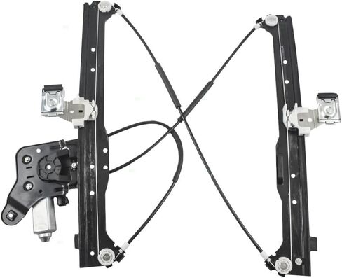 AutoandArt Brock Replacement Driver Rear Power Window Regulator and Lift Motor Assembly Compatible with 2001-2007 Silverado Sierra Pickup Truck 19301981 in Saudi Arabia
