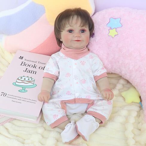 مجموعتان من ملابس الدمى وإكسسواراتها للدمى مقاس 20-22 بوصة، 8 قطع ملابس بما في ذلك بذلة وحفاضات الدمى ومنديل الرأس والأحذية in Kuwait