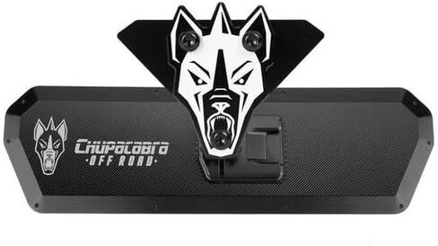 Chupacabra Offroad 11" Super Deluxe Rearview Mirror Fits Can AM Maverick X3 (Black) in Kuwait