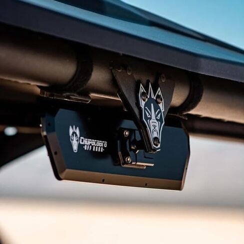 Chupacabra Offroad 11" Super Deluxe Rearview Mirror Fits Can AM Maverick X3 (Black) in Kuwait