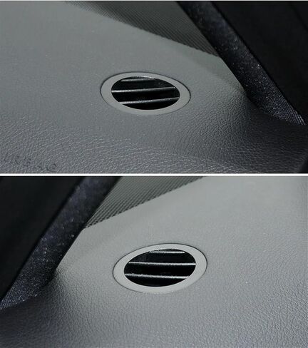 Car Vents Car Dashboard Console Air Conditioning Vents Trim Covers for Benz E Class W212 E260 200 300 2009-2015 2126804587(Gray Left)(Brown,Right) in Saudi Arabia
