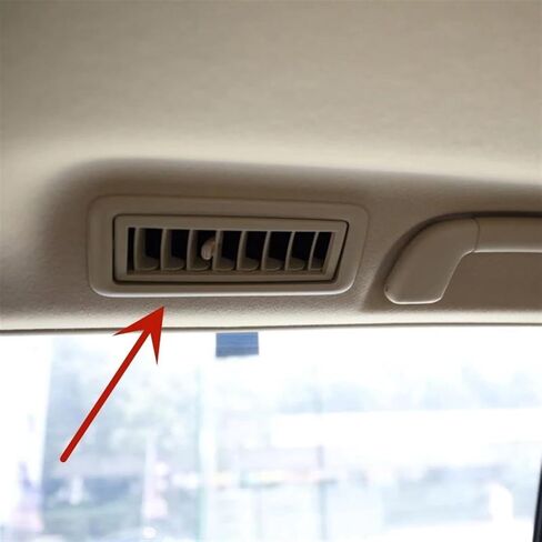 Car Vents Car Interior Roof Air Conditioning Outlet for for Land Cruiser for Prado 4000 LC150 150 2009-2017(Beige)(Gray) in Saudi Arabia