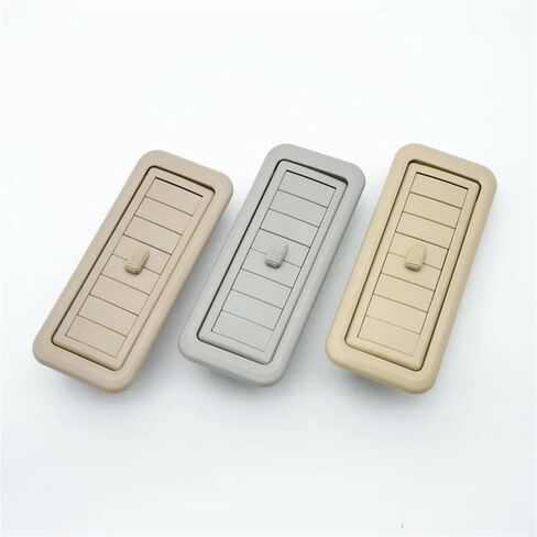 Car Vents Car Interior Roof Air Conditioning Outlet for for Land Cruiser for Prado 4000 LC150 150 2009-2017(Beige)(Gray) in Saudi Arabia