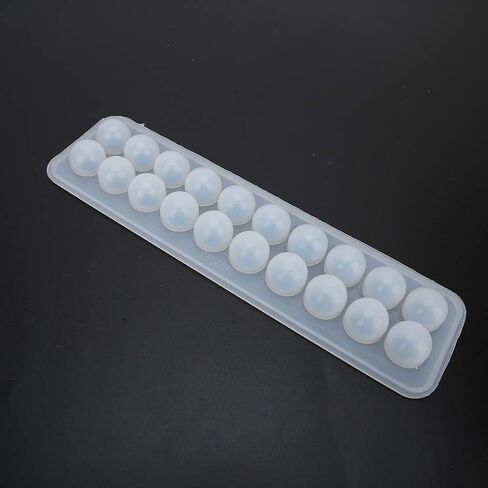 Silicone Ball Mold for Jewelry Making, DIY Pendant Craft with Dried Flowers, 15mm Sphere Mold for Resin Keychains & Clothing Decor in Saudi Arabia