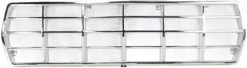 Evan Fischer Grille and Headlight Door Kit Compatible With 1978-1979 Ford F-150, Fits 1978-1979 Bronco, Chrome Shell and Insert FO1200111 FO2512114 FO2513115 Front in Saudi Arabia