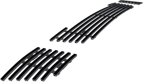 APS Compatible with GMC Acadia 2007-2012 Lower Bumper Stainless Steel Chrome Mesh Front Grill Grille Insert G76514T in Saudi Arabia