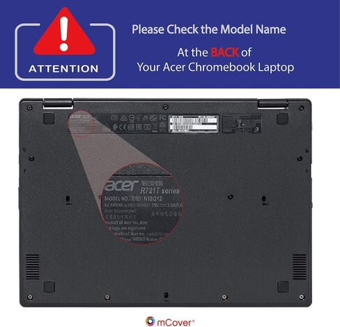 حافظة mCover متوافقة مع أجهزة الكمبيوتر المحمول Acer Chromebook Spin 11 R751T CP311 CP511 Series 2018~2020 مقاس 11.6 بوصة فقط (لا تناسب موديلات Acer الأخرى) - أسود in Saudi Arabia