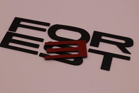 أجزاء لا حدود لها من الباب الخلفي لصندوق السيارة الخلفي متوافقة مع 2025 سوبارو فورستر نمط الجسم الجديد 1/16 بوصة مع لاصق - أسود غير لامع in Kuwait