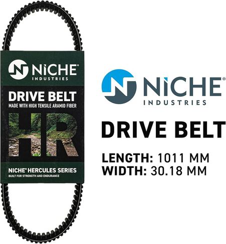 NICHE HERCULES Drive Belt for Polaris Sportsman 450 570 400 Ranger 500 RZR 800 Trail Boss Blazer 330 3212332 3212328 in Saudi Arabia