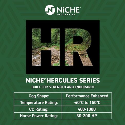 NICHE HERCULES Drive Belt for Polaris Sportsman 450 570 400 Ranger 500 RZR 800 Trail Boss Blazer 330 3212332 3212328 in Saudi Arabia