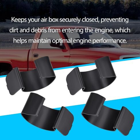 Engine Air Box Clips Compatible with Dodge Ram 3500 2500 1500 1994-2018 Replace 5277576 05277576, 4 Pcs in Saudi Arabia