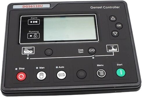 Diesel Unit Controller 6110U 6120U Generator Automatic Expansion Module Replaces HGM6110U Screen HGM6120U(6110U) in Saudi Arabia