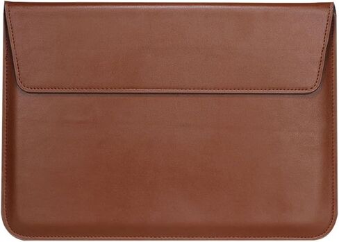 PU Leather Laptop Sleeve with Stand for MacBook 2025 Air13 M4 A3240 M2 M3 A2681 A3113 Pro13 A2289/A2251/A2338 M1 M2 2012-2017 Air13 A1466/A1369， Brown in Saudi Arabia