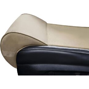 JUPENG Car Seat Leg Extender with Memory Foam ，Leg Rest Pillow for Tall Drivers,Office Chair ，Extra Long Leg Support Cushion，Car Seat Thigh Extender Support Cushions（Black，Beige，Brown） (Black) in Saudi Arabia