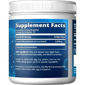 MRM Nutrition Creatine Monohydrate 500 | 100% micronized | Amino acids | Muscle Recovery + Energy Production | Keto + Low-carb Friendly | Performance Powder | 100 Servings in Kuwait