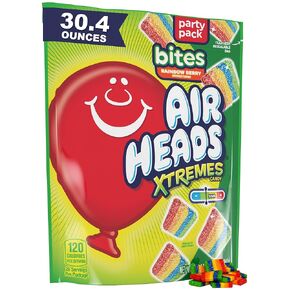 Airheads Xtremes Bites Sweetly Sour Candy, Rainbow Berry, Non Melting, Bulk Party Bag, 2 oz (Pack of 18) in Saudi Arabia