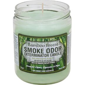 Smoke Odor Exterminator 13 oz Jar Candles Bamboo Breeze, (3) Set of Three Candles. in Kuwait
