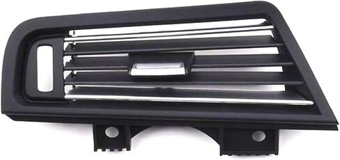 Replacement of Internal Parts for 5 Series F10 F11 525i 528i 530i 535i RHD Car Interior Front Left Right Air Outlet Vent Panel Grille (Piano Black RHD Left)(Plain Black Rhd Left) in Saudi Arabia