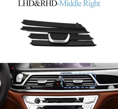 Car Vents for 7 Series G11 G12 2016-2022 Auto Parts Left Right Middle Air Conditioner AC Vent Grille RHD(Middle Right)(Right) in Saudi Arabia