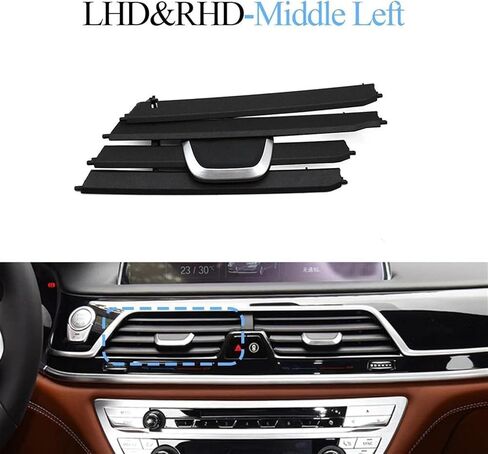 Car Vents for 7 Series G11 G12 2016-2022 Auto Parts Left Right Middle Air Conditioner AC Vent Grille RHD(Middle Right)(Right) in Saudi Arabia