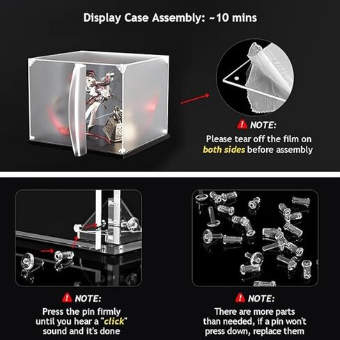 Acrylic Display Case for Lego 10356 Star Trek: The Enterprise, Dustproof Box, Storage Box, Transparent Box, Display Box Compatible with 10356 (Box Only) in Saudi Arabia