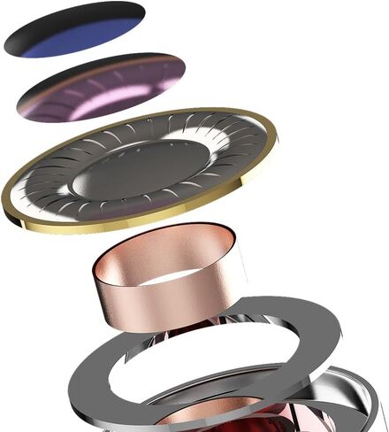 Wired Earbuds with Microphone Heavy Bass Zero Latency Wired Earphones with Mics for Audiophile Hi-Fi Headset with Microphone 3.5mm Jack or Type C (with Mic, Crystal White Metal) in Saudi Arabia