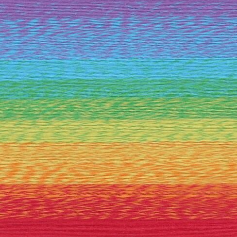 Yarn for Crocheting,60% Cotton 40% Acrylic Multi Color Gradient Cake line,Single roll7.76oz/220g 1080yd/990m,3 Pack.Rainbow in Saudi Arabia