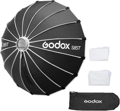 Godox S120T 47.2in/120cm مظلة سريعة التحرير سوفت بوكس ​​مع حامل بوين قياسي in Saudi Arabia