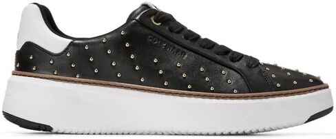 Cole Haan Women's Grandpro Topspin Sneaker, Black/Optc Wht/Cyber Yellow, 10.5 in Saudi Arabia