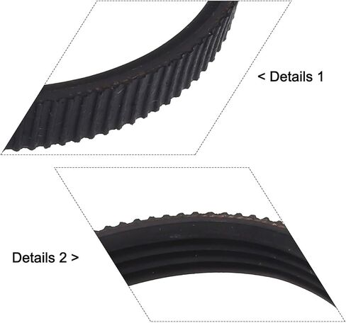 Planer Drive Rubber Belt 96Mm Width 218Mm Perimeter Compatible with F20A P20St H55Sc P20Sbk P20Sb Models Double Cog Style Power Tran (1Pc) in Saudi Arabia