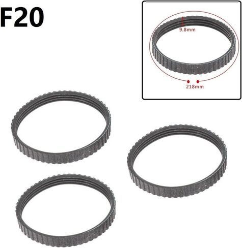 Planer Drive Rubber Belt 96Mm Width 218Mm Perimeter Compatible with F20A P20St H55Sc P20Sbk P20Sb Models Double Cog Style Power Tran (1Pc) in Saudi Arabia