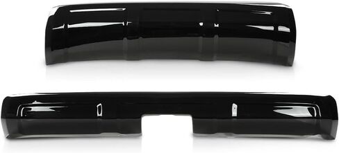 PIT66 Front & Rear Lower Valance Panel Bumper Cover Compatible with Toyota 4Runner TRD 2014 2015 2016 2017 2018 2019 2020 2021 2022 2023 Glossy Black in Saudi Arabia