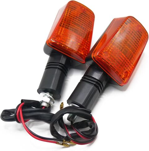 إشارات الانعطاف للدراجات النارية متوافقة مع سوزوكي DR650 DR350 DR250 DR200 DR125 GSXR750 GSXR1100 شعاع عالي ومتانة جيدة وأداء مقاوم للماء in Kuwait