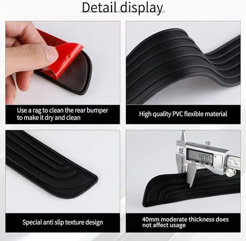 4PCS Car Door Sill Protector for Honda CRV 2026 2025 2024 2023 2022 2021 2020 2019 2018 Hybrid, Automotive Rubber Scratch Resistant Entry Sill Guards Door Sill Protector Trim Guard,Red in Saudi Arabia