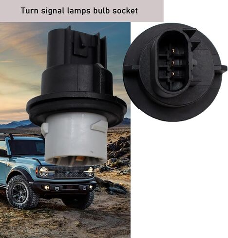 2PCS Light Bulb Socket Compatible with Dodge Journey 2009-2020 2.4L/3.5L/3.6L 68038216AA Headlights Front in Saudi Arabia
