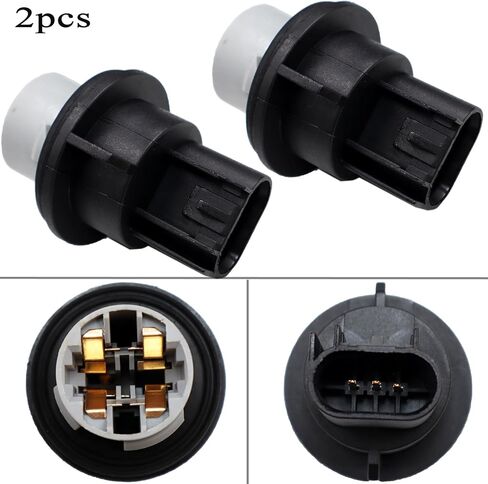 2PCS Light Bulb Socket Compatible with Dodge Journey 2009-2020 2.4L/3.5L/3.6L 68038216AA Headlights Front in Saudi Arabia
