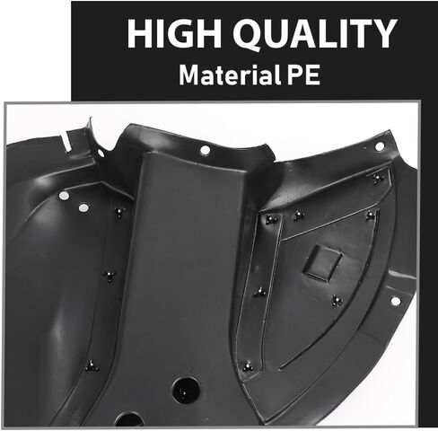 LQI Engine Splash Shield Compatible with Dodge Charger 2015-2023 for Models with Type 1, 68214511AC, CH1228128 Black Front Engine Splash Guard Under Cover in Saudi Arabia