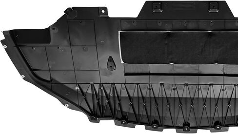 PartsFlow Engine Splash Shield Cover Front Forward Undercar Shield for 2018 2019 Mustang FO1228164 in Saudi Arabia