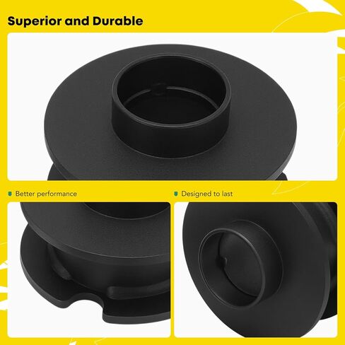 YHTAUTO 2 inch Rear Leveling Lift Kit Compatible with Ford Explorer 2011-2019, FWD/4WD, Steel Strut Spacers with Shock Extender Suspension Leveling Kit w/Hardware Kit Set of 4 in Saudi Arabia