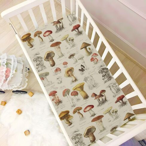 Baby Crib Sheet Cute Goose Flowers Crib Mattress for Boys and Girls Playard Sheet Soft Breathable Fitted Baby Mattress Cover 52x28in in Saudi Arabia