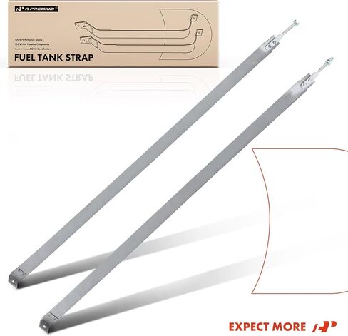 A-Premium Set of 2PCS Fuel Tank Straps Compatible with Chevrolet P10 1979, P20 1979-1981, P30 1979-1981 & GMC P2500 1979-1981, P3500 1979-1981, 4.1L 4.8L 5.0L 5.7L 7.4L in Saudi Arabia