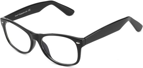 Cyxus Blue Light Glasses for Men Semi Rim Glasses Crystal Lens Rimless Glasses Computer Glasses UV Blocking Gaming Eyeglasses in Kuwait