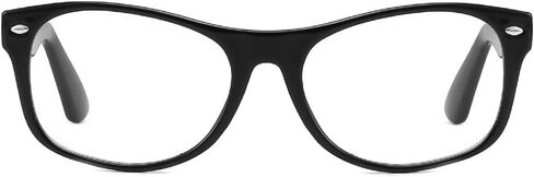 Cyxus Blue Light Glasses for Men Semi Rim Glasses Crystal Lens Rimless Glasses Computer Glasses UV Blocking Gaming Eyeglasses in Kuwait