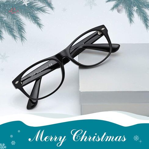 Cyxus Blue Light Glasses for Men Semi Rim Glasses Crystal Lens Rimless Glasses Computer Glasses UV Blocking Gaming Eyeglasses in Kuwait